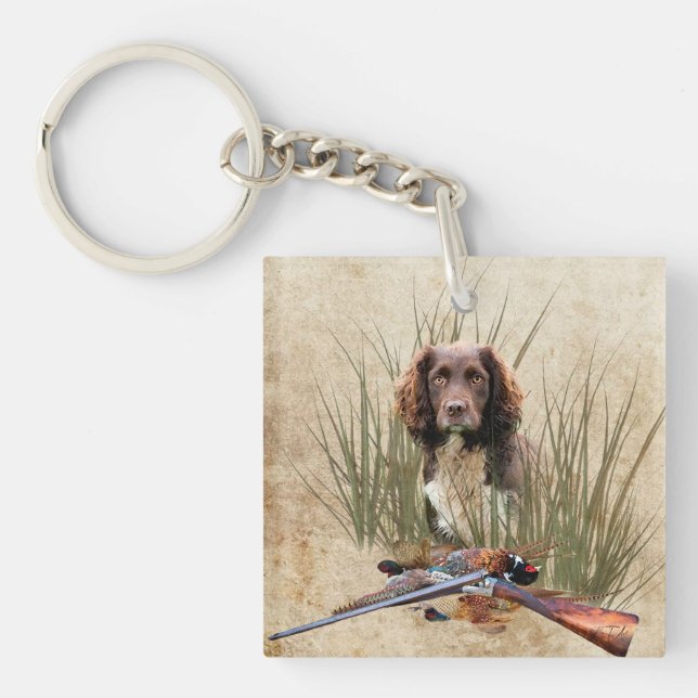 Llavero Sprocker Poster de Tapices Español Triptych Acríli (Frente)