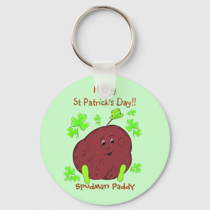 Llavero Spudman Paddy St Patrick's Day keychain