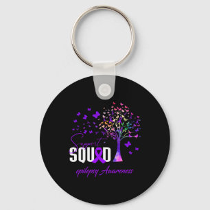 Llavero Squad De Apoyo Para La Conciencia De La Epilepsia