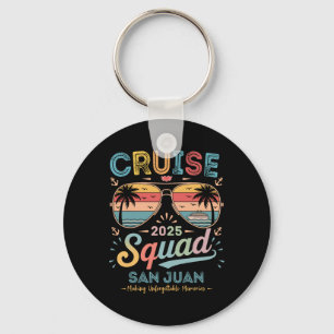 Llavero Squad de Crucero 2025 San Juan Grupo Familiar Coin