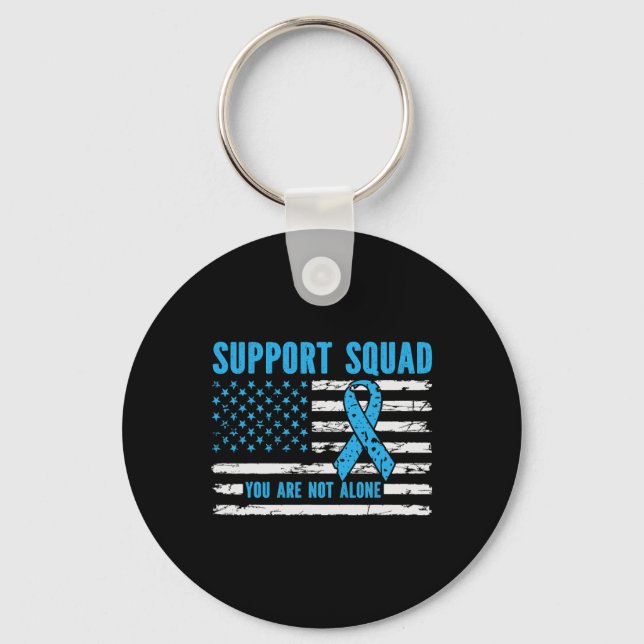 Llavero Squad de soporte que no está solo (Anverso)