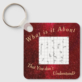 Llavero Square Agility Course Themed Keychain