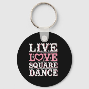 Llavero Square Dance Love Square Dancing Square Dance Squa