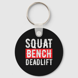 Llavero Squat Deadlift Bench Bodybuilding Weight Training