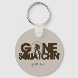 Llavero Squatchin ido - Brown y moreno