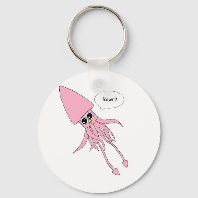 Llavero Squid Rawr (Anverso)