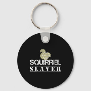 Llavero Squirrel Funny Slayer Caza De ardillas Hu