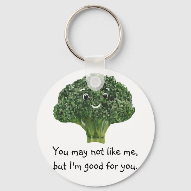 Llavero Sr. Broccoli (Anverso)