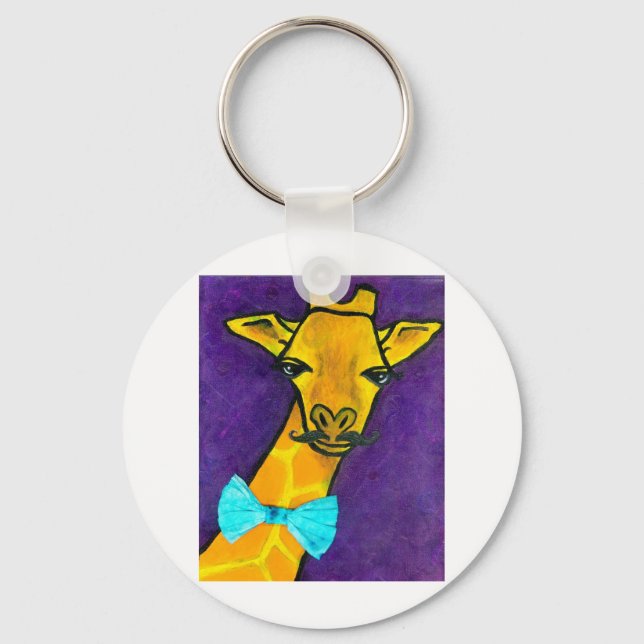 Llavero Sr. Fancy Giraffe (Anverso)