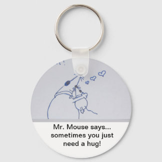 Llavero Sr. Mouse Hug Keychain