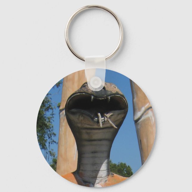 Llavero Sr. Snake AKA Cobra Jefe ... Infierno Budista (Anverso)