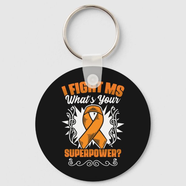 Llavero Sra. Awareness Superviviente de Esclerosis Múltipl (Anverso)