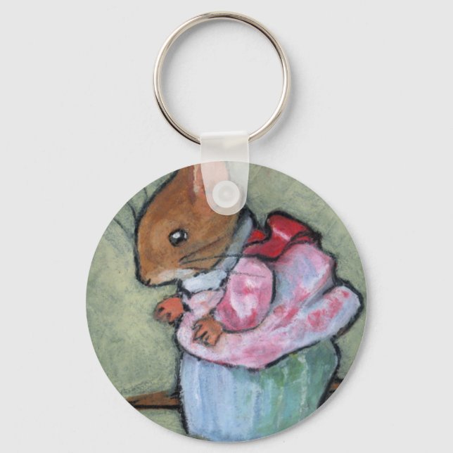 Llavero SRA. TITTLEMOUSE #2 Después De B. Potter (Anverso)