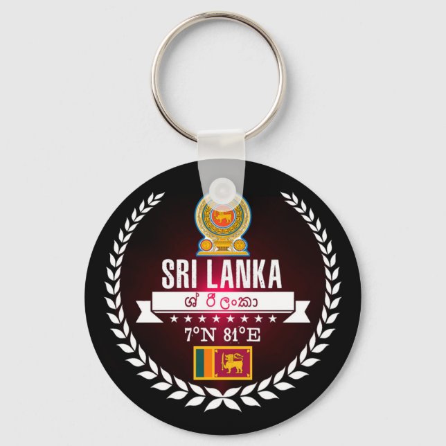 Llavero Sri Lanka (Anverso)