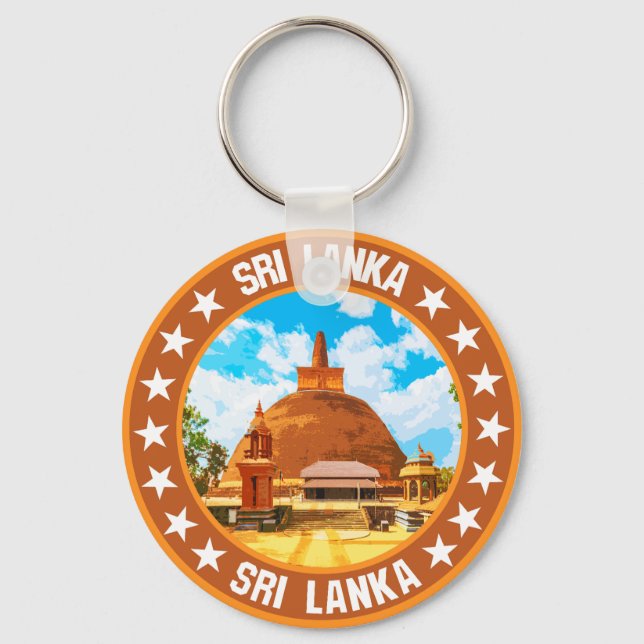 Llavero Sri Lanka (Anverso)
