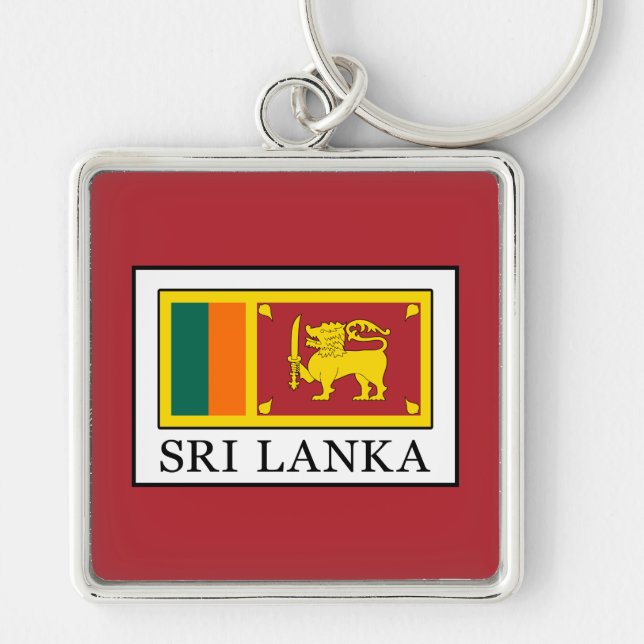 Llavero Sri Lanka (Frente)