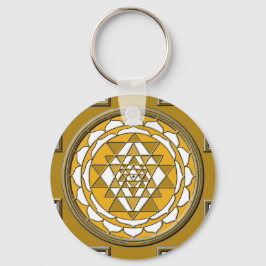 Llavero Sri Yantra Bronze