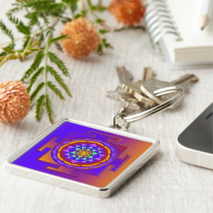 Llavero SRI YANTRA colorido + tus ideas