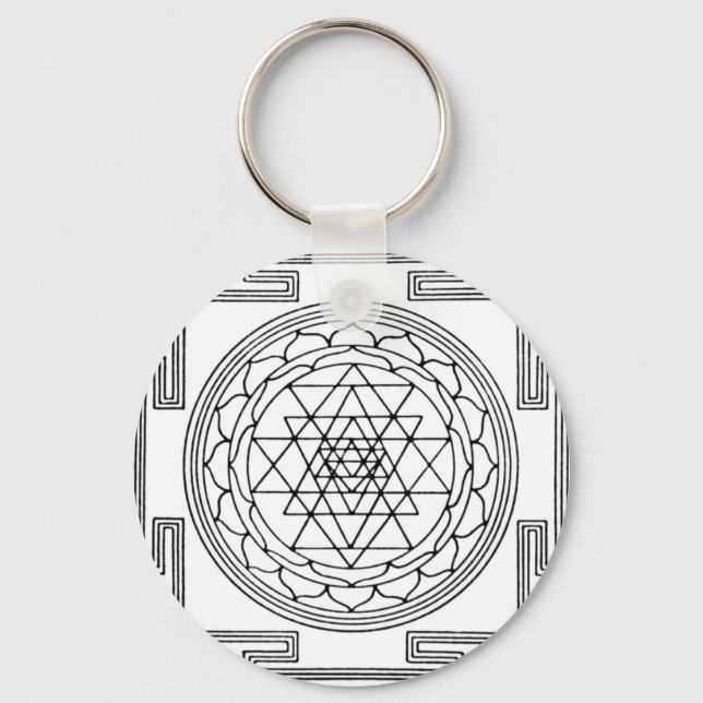 Llavero Sri Yantra Mandala (Anverso)