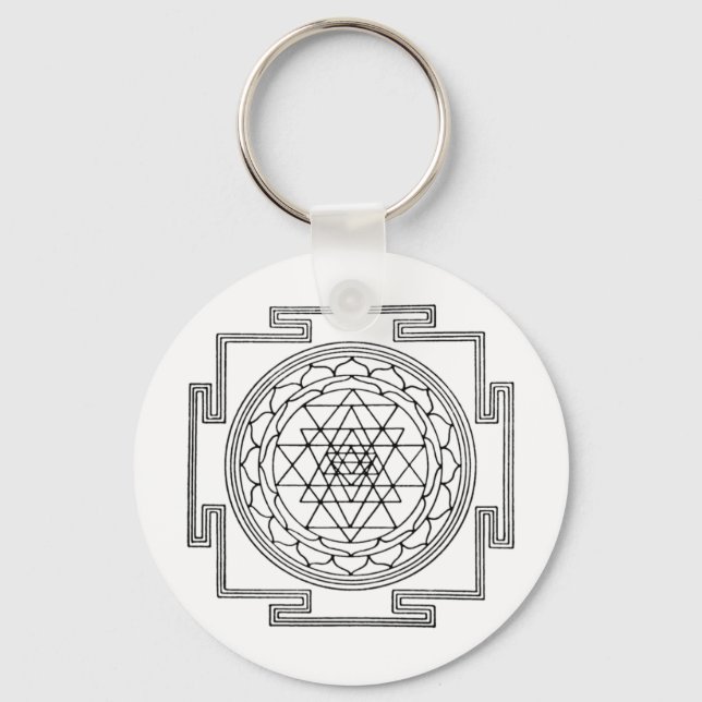 Llavero Sri Yantra Mandala (Anverso)