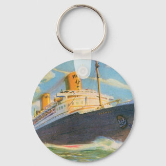 Llavero SS Bremen en el mar