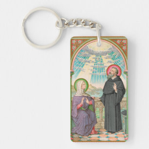 Llavero SS. Mónica y Agustín en Ostia (SAU 047)