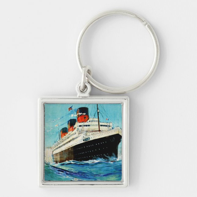 Llavero ss Paris ~ French Line (Frente)