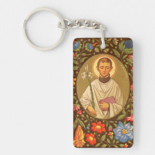 Llavero St. Aloysius Gonzaga (PM 01) Imagen doble