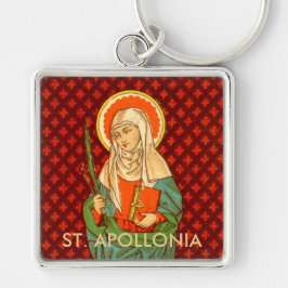 Llavero St. Apollonia (VVP 001) Premium Metalizado