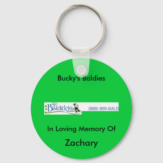 Llavero st_baldricks_logo, Bucky's Baldies, In Loving M...