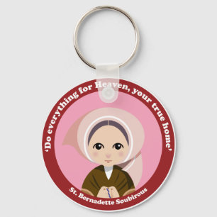 Llavero St. Bernadette Soubirous