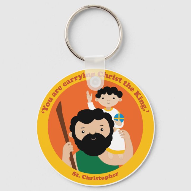 Llavero St. Christopher (Anverso)