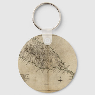 Llavero St. Christopher (Saint Kitts), mapa del Caribe