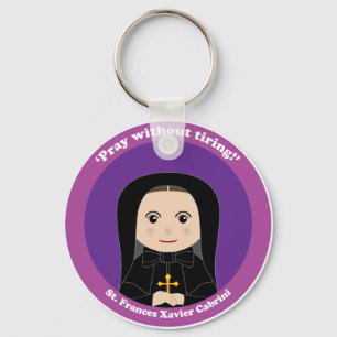 Llavero St. Frances Xavier Cabrini