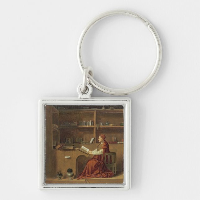 Llavero St Jerome en su estudio, c.1475 2 (Frente)