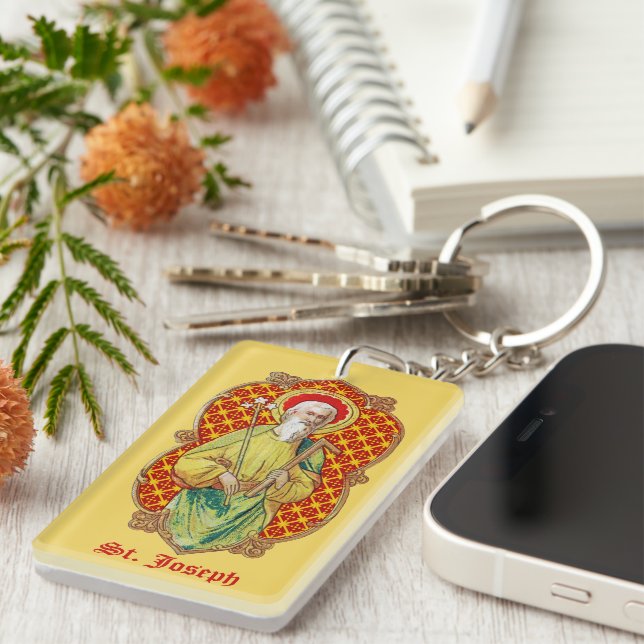 Llavero St. Joseph de una tarjeta comercial (TC 01) (Frente Derecha)