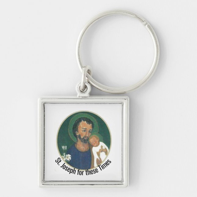 Llavero St Joseph para estos tiempos (Frente)