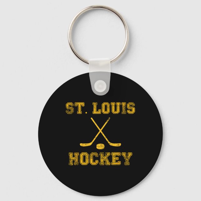 Llavero St. Louis Ice Hockey Sticks State Outile Stl Tee (Anverso)