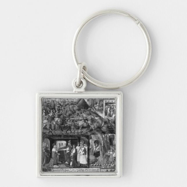 Llavero St. Louis que se va para la cruzada (Frente)