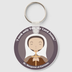 Llavero St. Margaret of Cortona