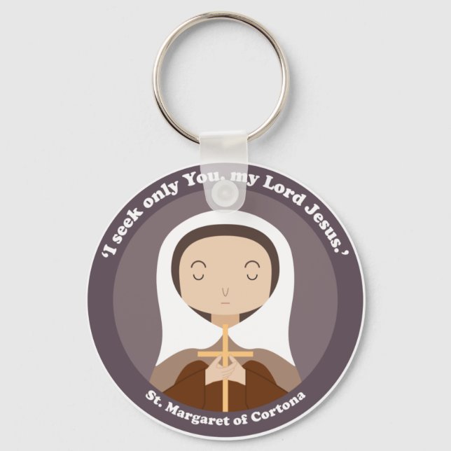 Llavero St. Margaret of Cortona (Anverso)
