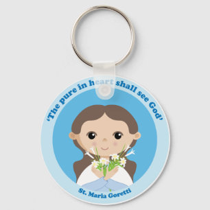 Llavero St. Maria Goretti