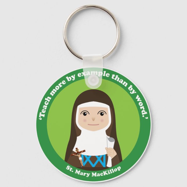 Llavero St. Mary MacKillop (Anverso)