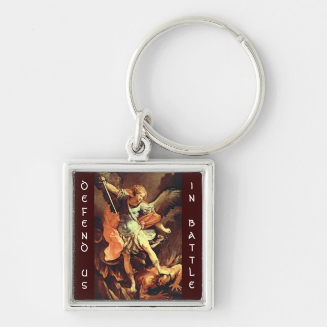 Llavero St. Michael el Archangel (Frente)