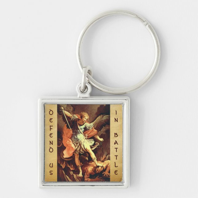 Llavero St. Michael el Archangel (Frente)