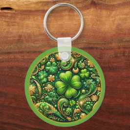Llavero St. Patrick’s Day Clover Design 