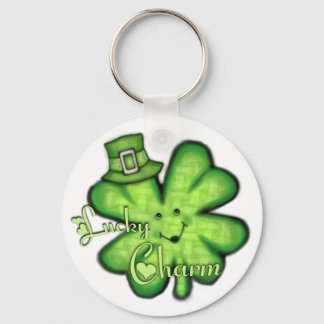 Llavero St. Patrick's Day Irish Lucky Shamrock Keychain