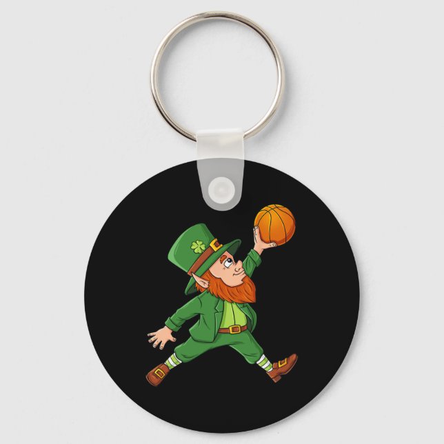Llavero St Patricks Day Leprechaun Basketball Lucky Boys G (Anverso)