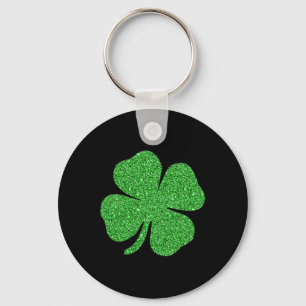 Llavero St. Patrick's Day Lucky Charm Green Irish Clover S