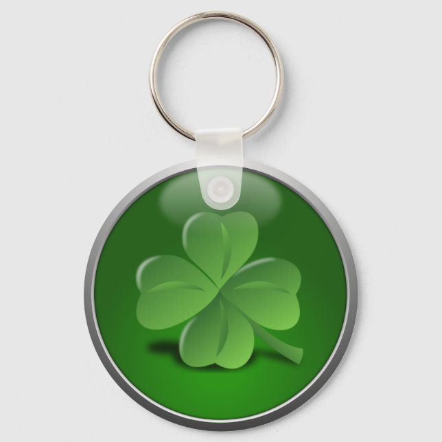Llavero St. Patrick's Day Lucky Shamrock (Anverso)
